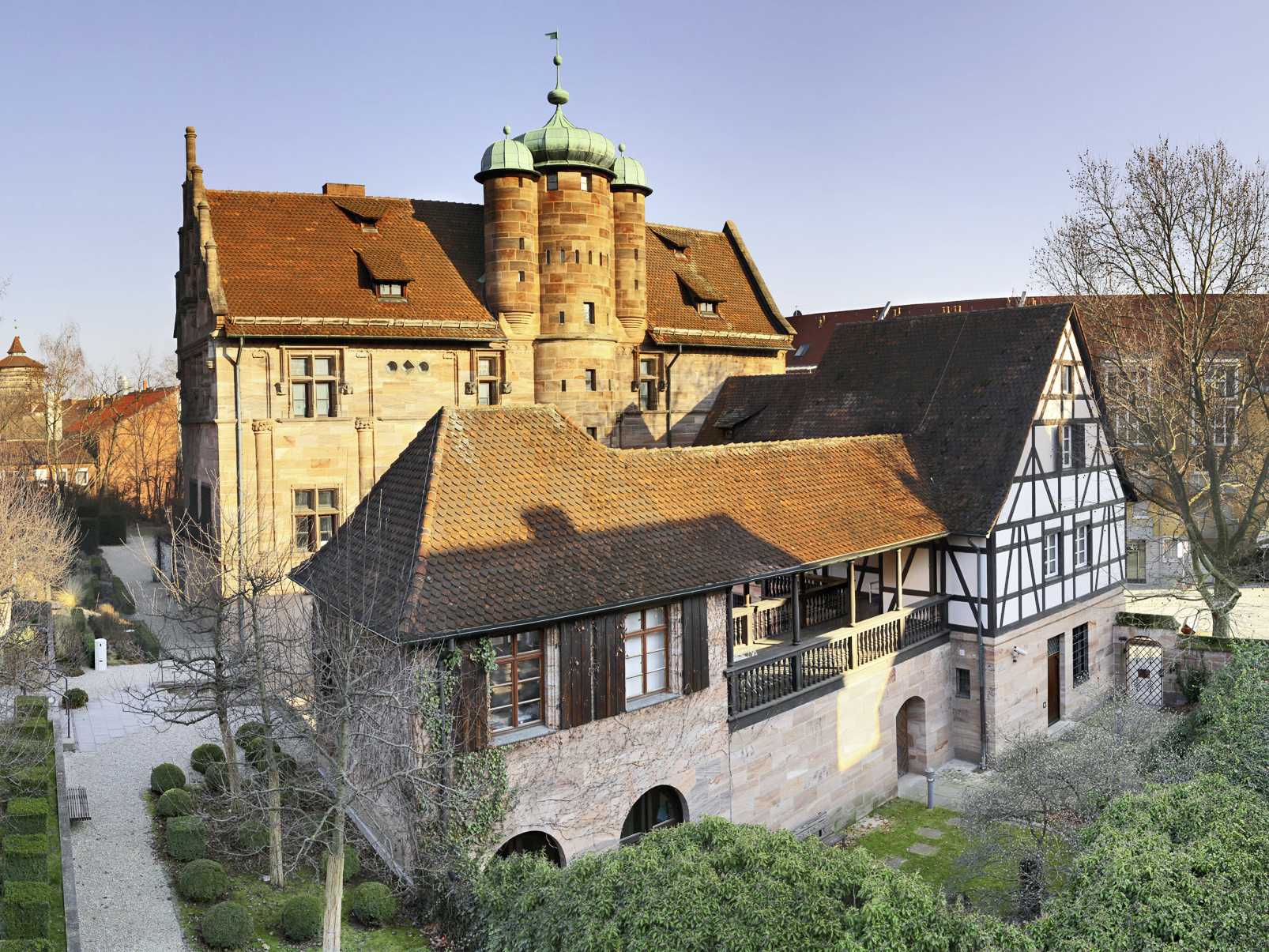 Außenansicht des Museum Tucherschloss | Fotoaufnahme von Jens Liebenberg Außenansicht des Museum Tucherschloss | Fotoaufnahme von Jens Liebenberg