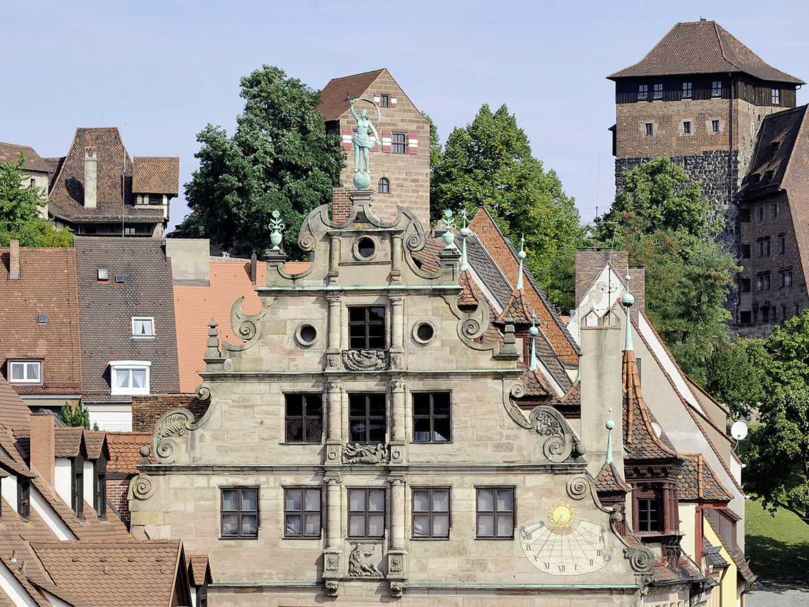 Fassade des Stadtmuseums im Fembo-Haus | Fotoaufnahme von Uwe Niklas Fassade des Stadtmuseums im Fembo-Haus | Fotoaufnahme von Uwe Niklas